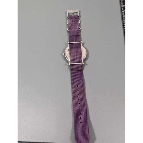 Timex Weekender Indigo Watch 38mm Face Purple Fabric Strap Casual Style - Picture 6 of 9